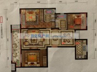中梁华府3房2厅2卫 户型正. 楼层佳 中梁华府